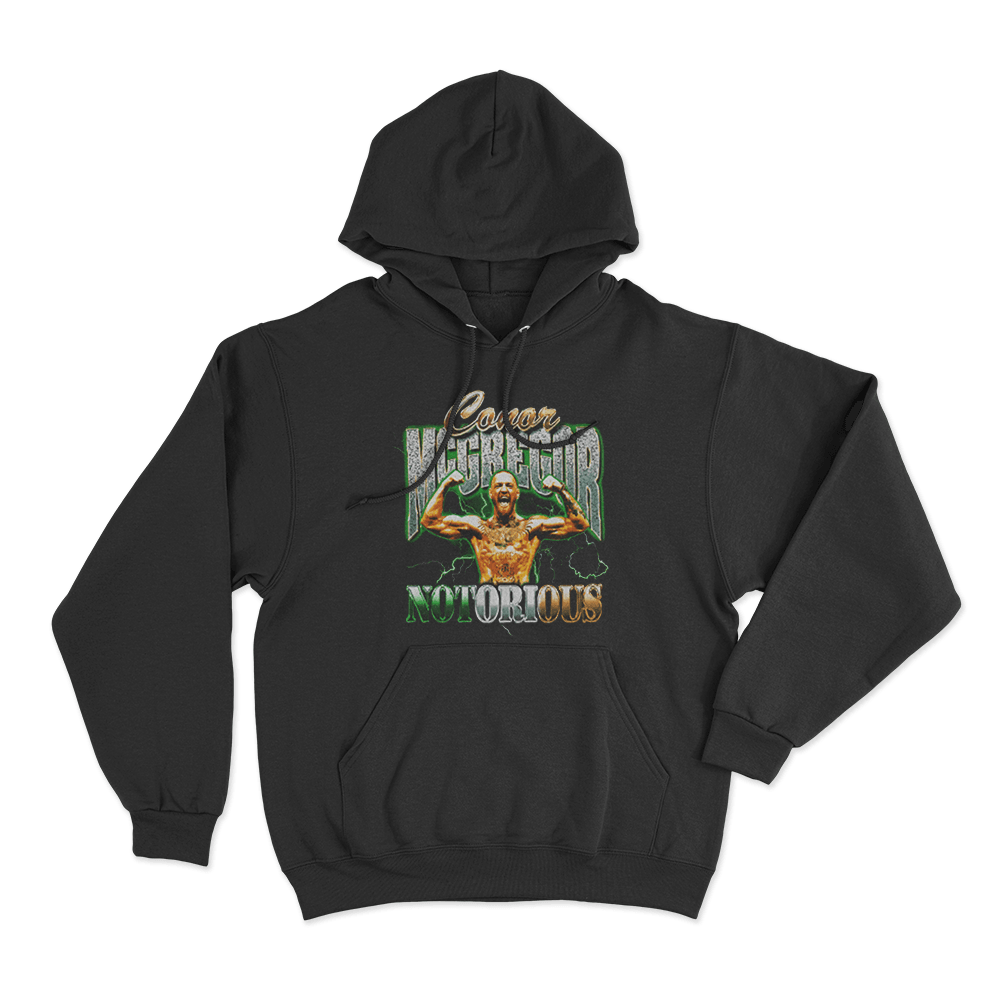 Conor McGregor Notorious Unisex Hoodie Black Conor McGregor Notorious Unisex Hoodie Black