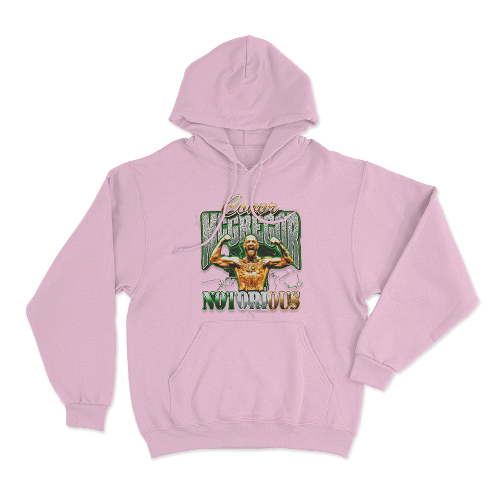 Conor McGregor Notorious Unisex Hoodie Pink Conor McGregor Notorious Unisex Hoodie Pink