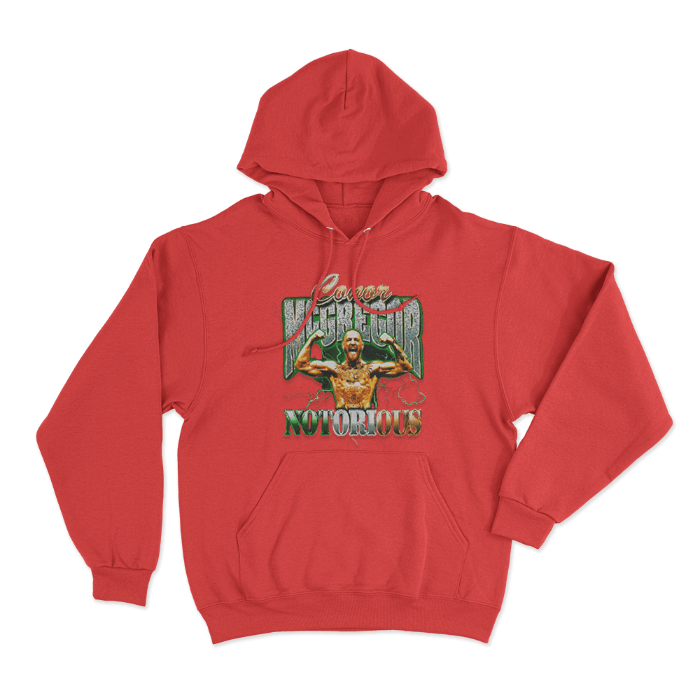 Conor McGregor Notorious Unisex Hoodie Red Conor McGregor Notorious Unisex Hoodie Red