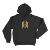 MC Crown Monogram Unisex Hoodie Black